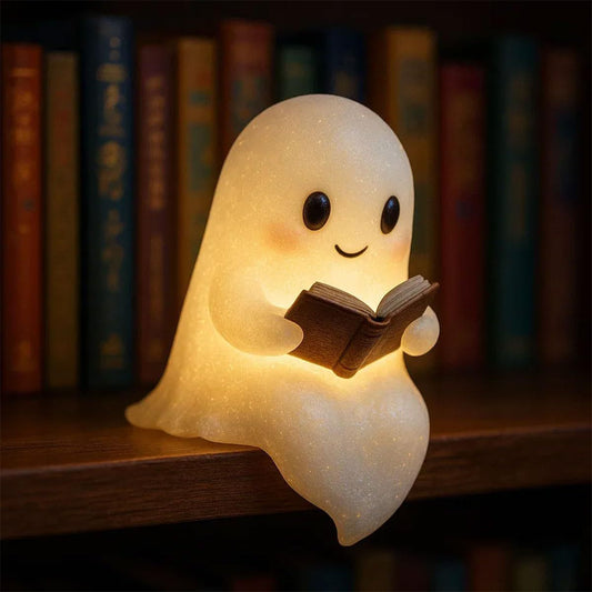 Cute LED Ghost Night Light Children's Nightlight Gift Bedside Sleep Lamp